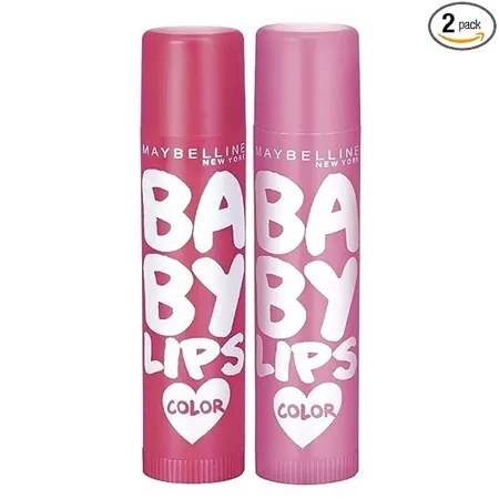 Maybelline New York Lip Balm With SPF Moisturises and Protects from the Sun Pink Lolita Baby Lips Cherry Kiss Baby Lips Berry Crush Baby Lips Pink Lolita 2 pack 8g