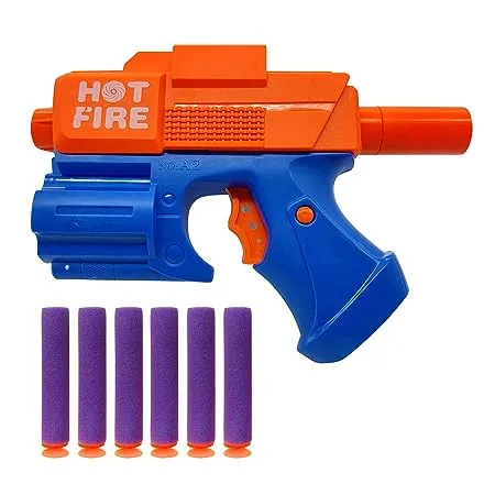 NHR Toy Soft Bullet Gun with Foam Bullets Toy Guns for 8 Kids Light Weight Durable and Safe Easy to Operate Guns for Shooting Imaginary Targets