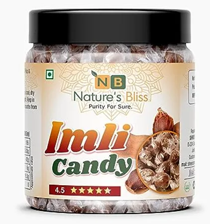 Nature s Bliss Imli Candy Khatti Methi Emli Tamarind Candy 400gm Jar Pack