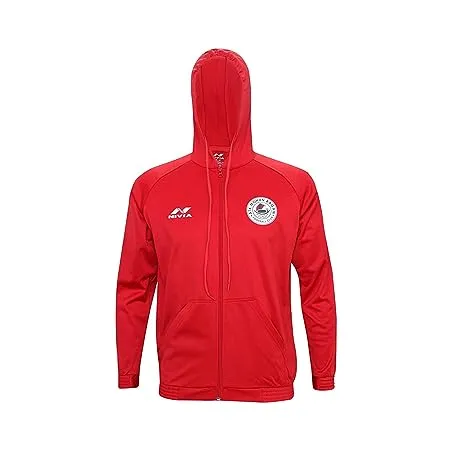 Nivia ATK Polyester Official Mohan Bagan Hoodie Red S