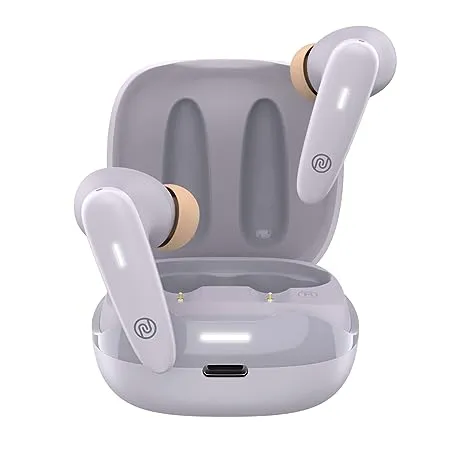 Noise Newly Launched Buds VS401 in Ear Truly Wireless Earbuds with 50H of Playtime Low Latency up to 50ms Quad Mic with ENC Instacharge 10 min 200 min 10mm Driver BT v5 3 Soft Lilac 