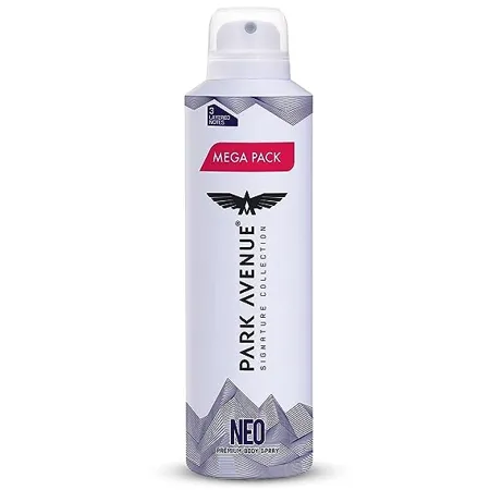 Park Avenue Neo Perfume For Men Fresh Long Lasting Fragrance Super Saver Mega Pack 220 ml Multicolor