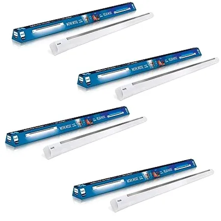 Philips TwinGlow 20 Watt 20 Watt LED Up Down Batten Tubelight Pack of 4 20W Aqua Blue Uplight RELAX Mode 20W White Downlight WORK Mode Aesthetic Design Ambience of Downlight Covelight from Tubelight