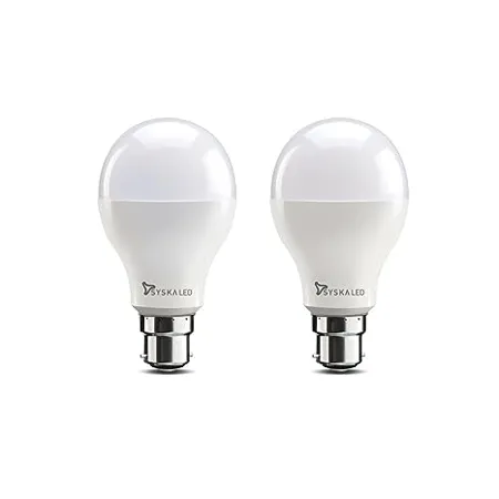 SYSKA B22 15 Watt Led Bulb Pack of 2 Cool Day Light Cool Day Light B22D 