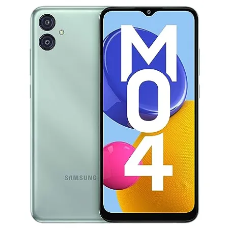 Samsung Galaxy M04 Light Green 4GB RAM 128GB Storage Upto 8GB RAM with RAM Plus MediaTek Helio P35 Octa core Processor 5000 mAh Battery 13MP Dual Camera