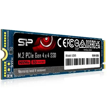 Silicon Power UD85 500GB NVMe PCIe 4 0 M 2 SSD Up to 3600MB s 3D NAND M 2 2280 PCIe Gen4x4 Internal Solid State Drive for Desktop Laptop PC Computer