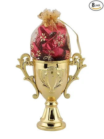 Skylofts 8pcs Assorted Chocolates Champion Trophy Decoration Piece Corporate Gifts for Employees Success Gifts