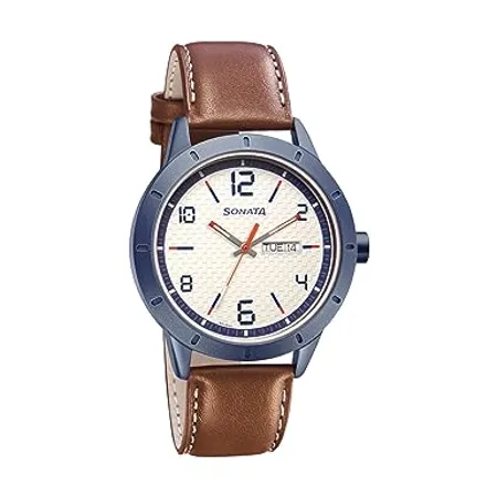Sonata Nxt Analog White Dial Men s Watch 7137AL03 7137AL03 7137AL03