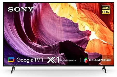 Sony Bravia 139 cm 55 inches 4K Ultra HD Smart LED Google TV KD 55X80K Black 