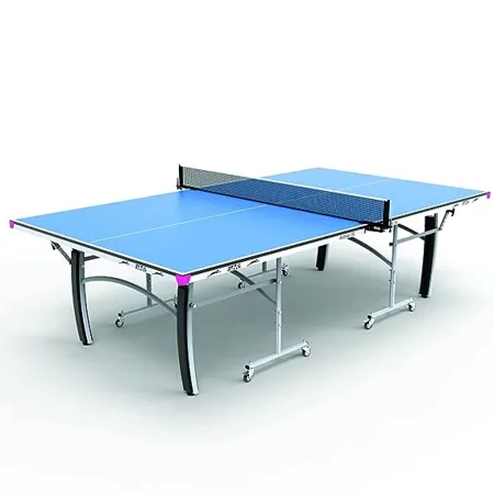 Stag Active Series Pro Table Tennis TT Table Full Size Premium Table with Quick Easy Setup Ideal for Both Home and Club 1 Table Top Cover 2 TT Rackets 6 Balls 1 Clamp Net
