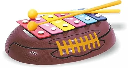 Toyzone Xylophone Real Musical Instrument Toy for Babies Toddlers Pre School Kids Drums Hammering Pounding Toys Hand Knock Piano Toys Rugby Xylophone 