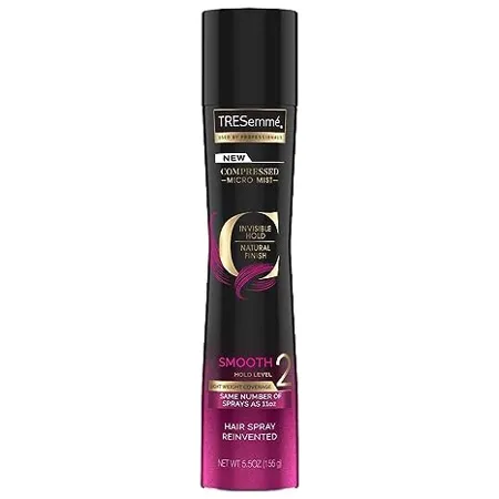 Tresemme Micro Mist Smooth Hair Styling Spray with Natural Finish and Strong Hold Level 2 Holds Hair Style with No Hair Stiffness 155 gm
