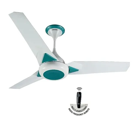 USHA Onio UpsilonPlus 1200MM BLDC 5 Star Energy Efflicient Dust Oil Resistant Ceiling Fan with Remote White 