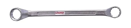 Visko Tools Steel Visko S023 Ring SPANNER 25X28 Adjustable Spanner Multi Tool Self Tightening Wrench Anti Corrosion Durable Repairing Tool Accessory for Home Workshop Repairs Silver