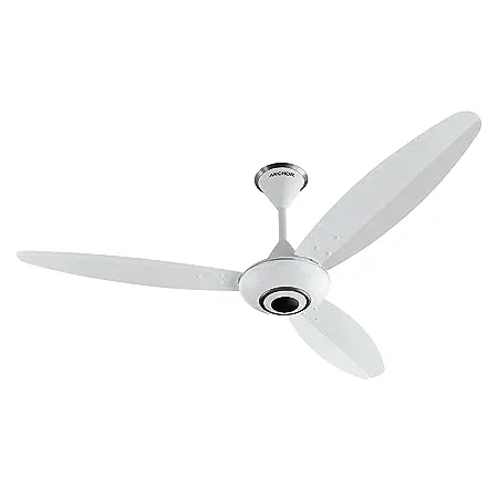 anchor by panasonic Eco Breeze High Speed Energy Efficient BLDC Ceiling Fan with Remote 3 Blade Ceiling Fan 5 Star Rated 1200mm 48 Inch Ceiling Fan 2 Yrs Warranty Matt White 14143MWH 