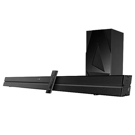 boAt AAVANTE Bar 2050 160W 2 1 Channel Bluetooth Soundbar Signature Sound Wireless Subwoofer Multiple Connectivity Modes Entertainment Modes Premium Black 