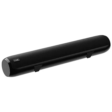 boAt Aavante Bar 610 Bluetooth Soundbar with 25W RMS Signature Sound 2 0 Channel with Dual Passive Radiators Upto 7 Hours Playback Multi Connectivity Charcoal Black 