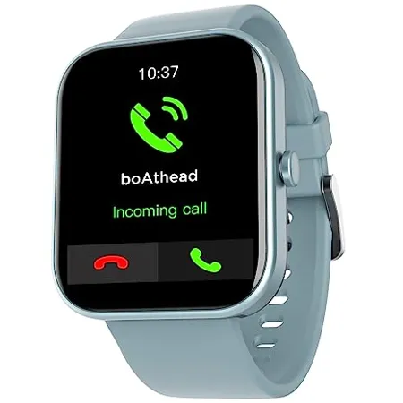 boAt Wave Electra Smart Watch with 1 81 HD Display Smart Calling with Ultra Seamless BT Calling Chip 20 Built in Watch Faces 100 Sports Modes Menu Personalization in Built Games Cyan 