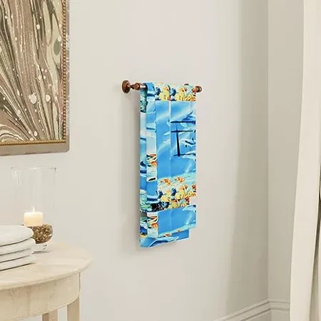  home by Nilkamal Fish Printed 70 x 150 cm Bath Towel Multicolor