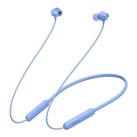 realme Buds Wireless 2 Neo Bluetooth in Ear Earphones with Mic Fast Charging Up to 17Hrs Playtime Blue 
