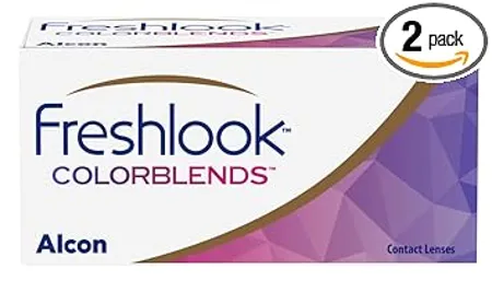 ALCON Freshlook Colorblends Gemstone Green 0 50 2 Lens Pack