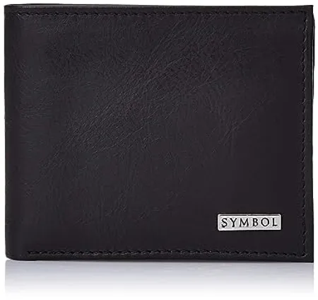 Amazon Brand Symbol Black Leather Men s Wallet SY191230 0070A 