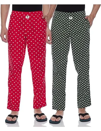 Amazon Brand Symbol Men Pajama Bottom Pack of 2 