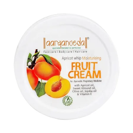Aryanveda Apricot Whip Moisturising Cream With Aloe vera Apricot Oil Almond Oil For Fine Line Instant Moisturising Men Women 15 Gm