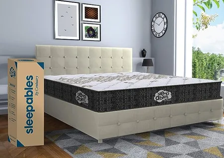 Centuary Mattresses Sleepables 6 Inch Multi Layered Pocket Spring Mattress 72 x 48 x 6 Inch Double 