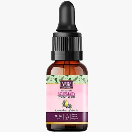 Expert Foods Rosemary Essential Oil for Hair Growth Hair Fall Control Oil Skin Care Oil 15 ml 