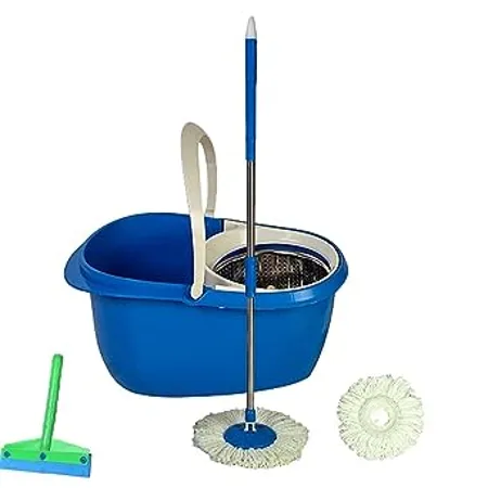 Frestol Steel Mop 2 Refill Rod Wiper Blue