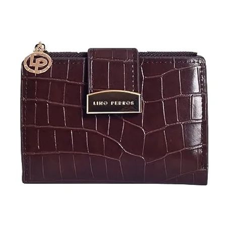 Lino Perros Red Mini Wallet Brown 