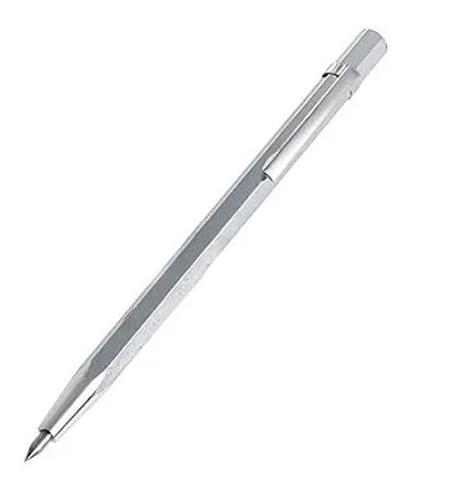 Nasmodo Etching Pen Engraver Pen and Tungsten Carbide Scribe Glass Writer Pen Carving Carve Engraver Scriber Tools Aluminium Etching Engraving Pen with Clip for Glass Ceramics Hardened Steel