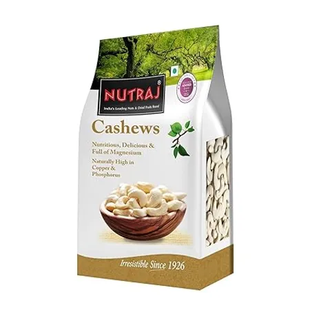 Nutraj Whole Cashew Nuts W320 1kg 100 Natural Premium Kaju Nutritious Delicious Crunchy Kaju Rich in Magnesium Copper Phosphorus