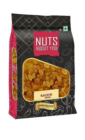 Nuts About You Raisin 500 g 100 Natural Premium Kishmish Saugi