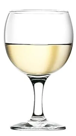 Pasabahce Bistro White Wine Glass Set 165ml Set of 6