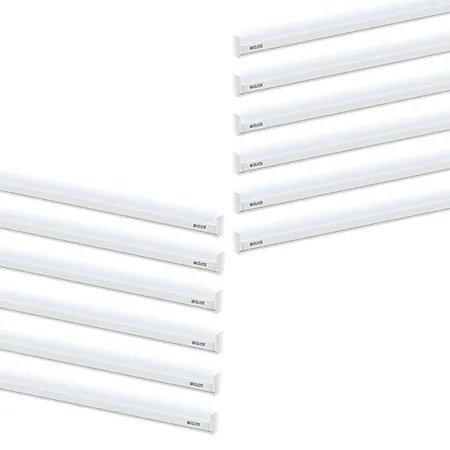 Polycab Intenso 20W LXS LED Batten in Square Shape Energy efficient Light with Warm White Color 220 240V 1130mm 3000K 12 Pcs 