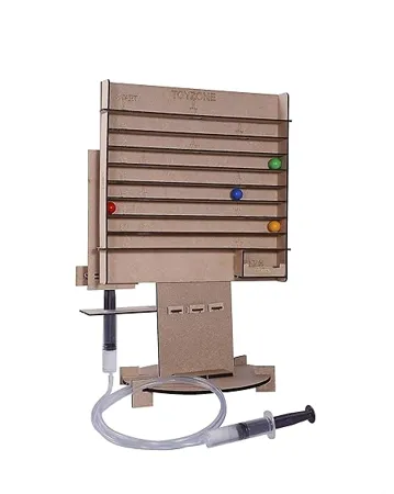 Toyzone Hydraulic Desktop Maze Game STEM Toys Educational DIY Toys for Kids Engineering Games Motor Skills Toys Make in India