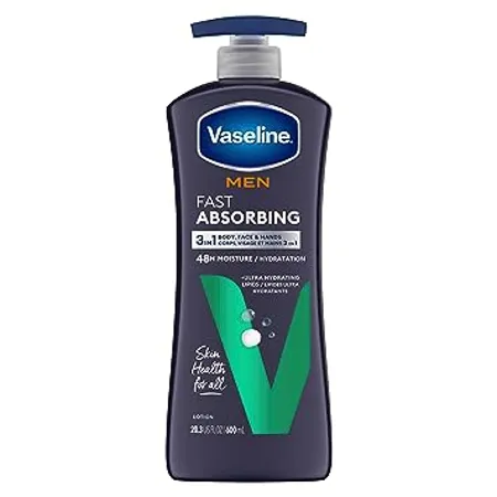 Vaseline Men Body and Face Lotion 20 3 Ounce Bottle