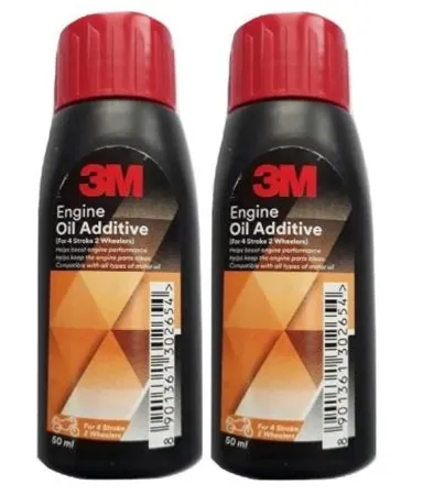 3M Engine Oil Additive Effective Engine Lubrication and Power Transmission 50ml Each Pack of 2 