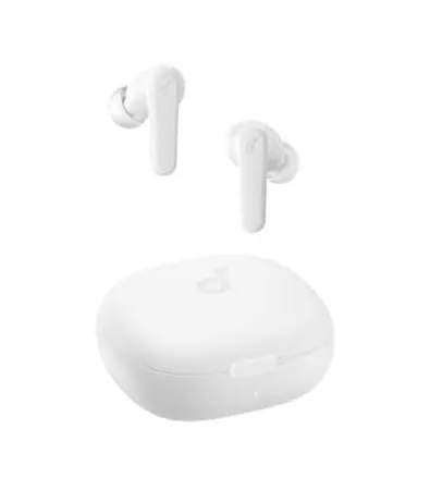 ANKER Soundcore R50i True Wireless in Ear Earbuds TWS with 30H Playtime Clear Calls High Bass IPX5 Water Resistant Soundcore Connect App with 22 Preset EQs Quick Connectivity White Color