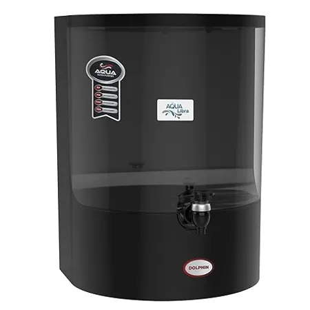 AQUA LIBRA WITH DEVICE Water Purifier with RO COPPER UV WITH TANK Water Purifier for Home For Kitchen 7 Liters