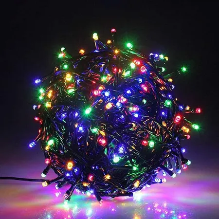 ARCHIES Day Lights 14 LEDs Lights Rice Fairy String Light Multicolored AC Plug in Powered for Indoor Outdoor Usage KWA 01 KM36