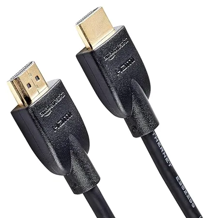 Amazon Basics High Speed HDMI Cable 3 Feet Supports Ethernet 3D 4K video Black