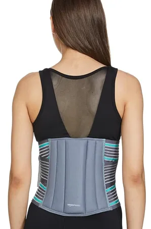 Amazon Basics Lumbar Sacral Belt for lower back support S