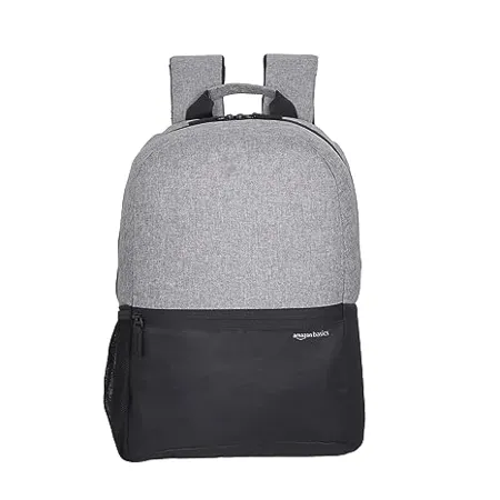 Amazon Basics Opel Laptop Bag Office College Backpack for 15 6 inch laptop 20 L Grey 