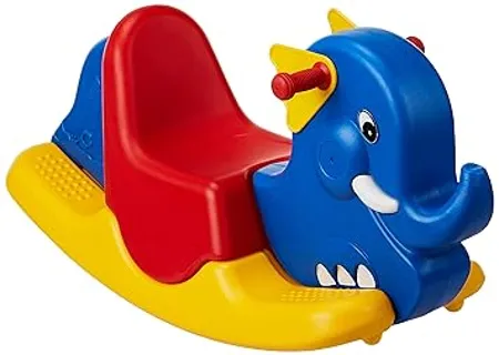 Amazon Brand Jam Honey Elephant Tusker Ride on Multicolor