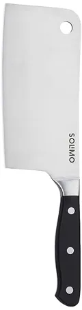 Amazon Brand Solimo Premium High Carbon Stainless Steel Meat Cleaver Knife