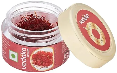 Amazon Brand Vedaka Saffron 1g Kesar Value pack