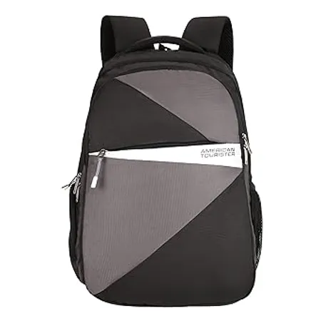 American Tourister Spin Laptop Backpack 28L Polyester Black Medium